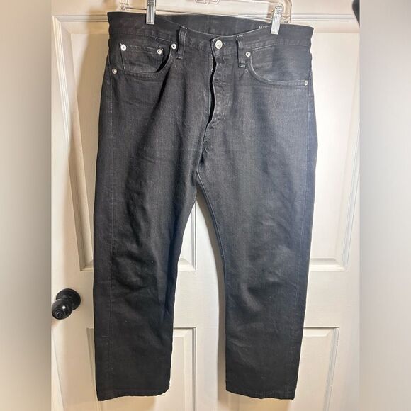 Or Slow Japanese men’s black jeans size small us